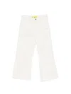 Off-white Bookish Diagonal Straight Jeans In White