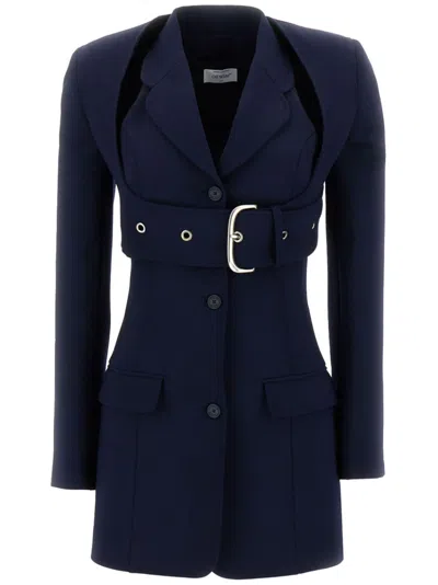 OFF-WHITE BELTED BLAZER