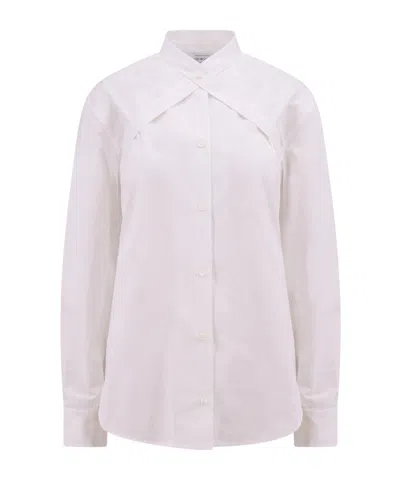 OFF-WHITE OFF-WHITE BELTED BUTTONED LONG-SLEEVED SHIRT