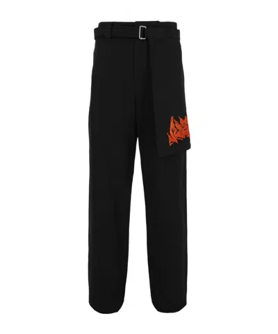 Off-white Neen Apron Carpenter Pant In Multi