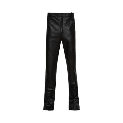 Pre-owned Off-white Belted Lea Super Skinny Pant 'black' | Men's Size 48
