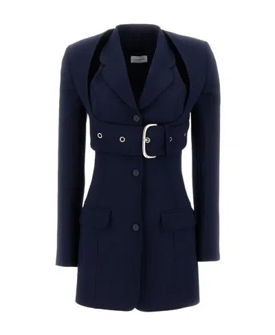 OFF-WHITE OFF-WHITE BELTED LONG-SLEEVED JACKET