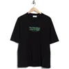 Off-white Best Ideas Skate Cotton Graphic T-shirt In Black