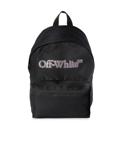 Off-white Big Bookish Backpack In Black