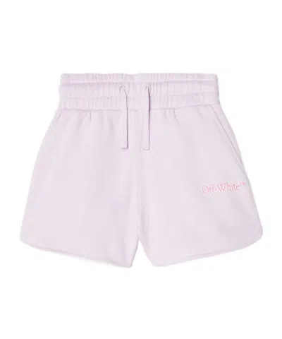 Off-white Big Bookish Cotton Shorts In White