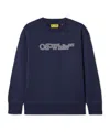 Off-white Big Bookish Cotton Sweatshirt In Black