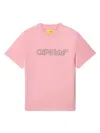 Off-white Big Bookish T-shirt In Pink