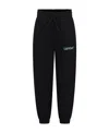 Off-white Black Trousers For Boy With Logo In Black