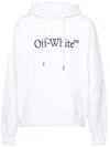 Off-white Cotton Sweatshirt Whit Frontal Logo Print