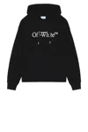 Off-white Sweatshirt Hooded Clothing In Black