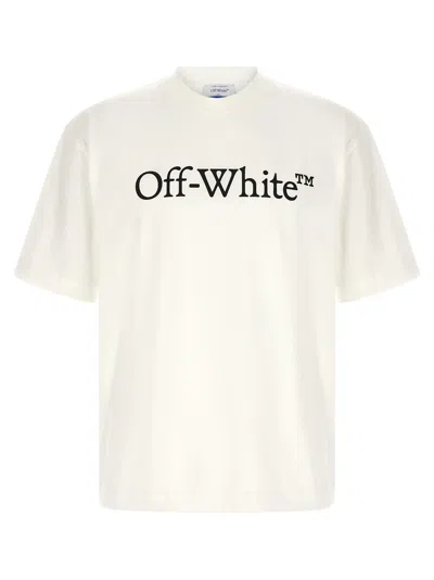 Off-white Big Bookish Skate T-shirt In Multi