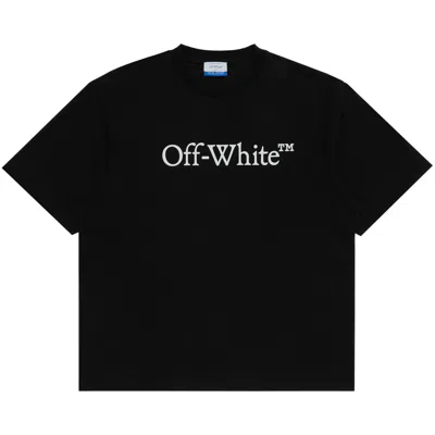 Pre-owned Off-white Big Bookish Skate Tee 'black/white' | Men's Size Xl