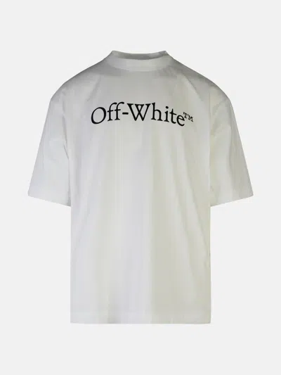 Off-white 'big Bookish' White Cotton T-shirt