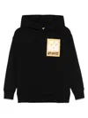 Off-white Big Label Hoodie In 黑色