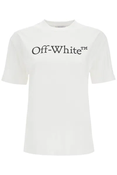 Off-white Big Logo Bookish Cotton T-shirt