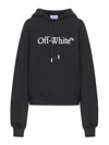 Off-white Off White Big Bookish Logo Print Women In Negro