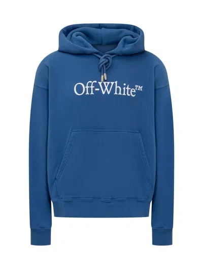 Off-white Man Sweatshirt Blue Size L Cotton