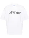 Off-white Big Logo Print Skate Cotton T-shirt In White
