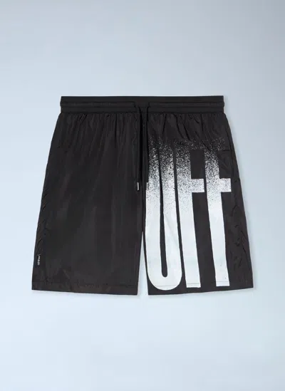 Off-white Big Off Surfer Swimshorts In Black