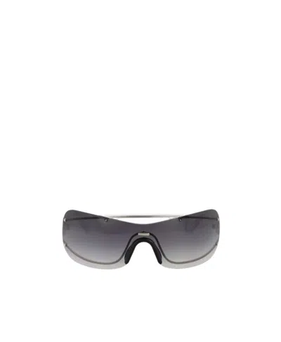 Off-white Big Wharf Sunglasses In 7207 Silver