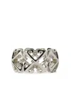 Off-white Ring In Silver No