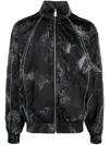 Off-white Man Jacket Charcoal Size M Polyamide In Black Sierra Leone No Color