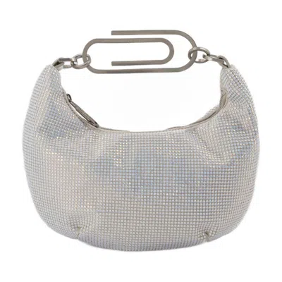 Off-white Binder Clip 20 Bag In Blue