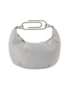 Off-white Binder Clip 20 Bag In Silver