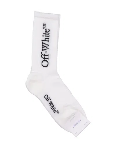 Off-white Bksh Mid Socks White Black