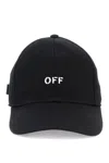 OFF-WHITE OFF WHITE BASEBALL CAP WITH OFF LOGO