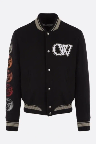 Off-white Off White Jackets In Black