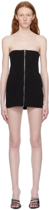 Off-white Black Ablohland Minidress In Black