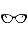 Off-white Black Acetate Glasses In Black