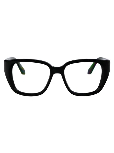OFF-WHITE OFF-WHITE BLACK ACETATE GLASSES