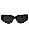 Off-white Black Acetate Sunglasses In Black
