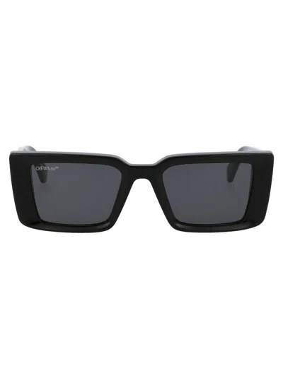 Off-white Black Acetate  Sunglasses