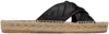 Off-white Diag Lea Espadrilles In Black
