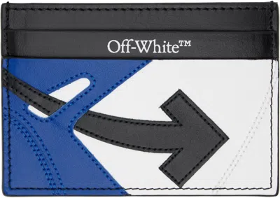 Off-white Black & Blue Out Of Office Sneaker Card Holder