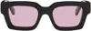 Off-white Black & Pink Virgil Sunglasses In Black Pink