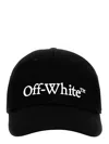 Off-white Woman  Black Cotton Hat In Blackwhite