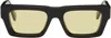Off-white Oregon Sunglasses In Black Yellow