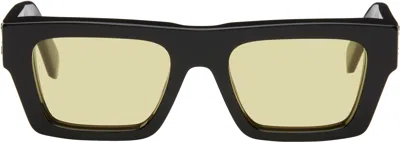 Off-white Black & Yellow Oregon Sunglasses In Black Yellow