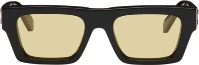 OFF-WHITE BLACK & YELLOW OREGON SUNGLASSES