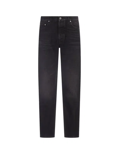 Off-white Man Jeans Steel Grey Size 31 Cotton In Black