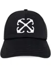Off-white Arrows Baseball Cap In Black