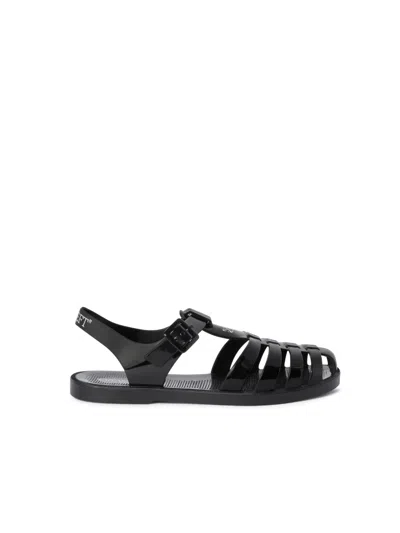 Off-white Black Arrow Pvc Flat Sandals