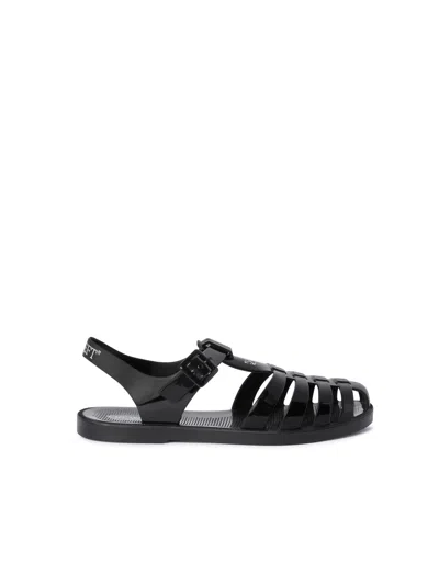 Off-white Black Arrow Pvc Flat Sandals