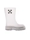 Off-white Reboot Arrow Boots In White
