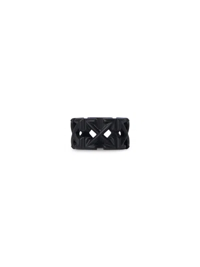 Off-white Black Arrow Ring