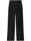 Off-white Off White Formal Over Wool Trousers In Black